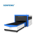 Senfeng SF4020H fiber laser cutting machine steel cut